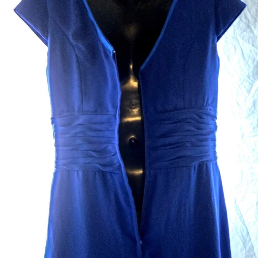 Gorgeous Blue Goddess Dress NWT - Picture 11 of 16